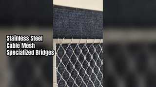 Jaring Kabel Stainless Steel Khusus untuk Jembatan